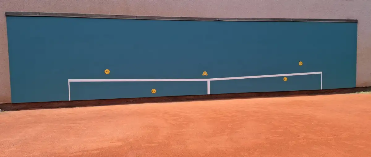 ODRAZOVÁ ZEĎ NA KURTECH TCDK!!